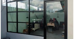 Partisi Kusen Aluminium dan Kaca Desain Klasik | Banda Aceh