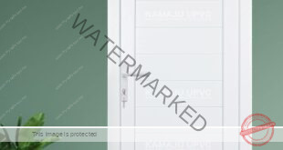 pintu upvc panel jalusi bawah