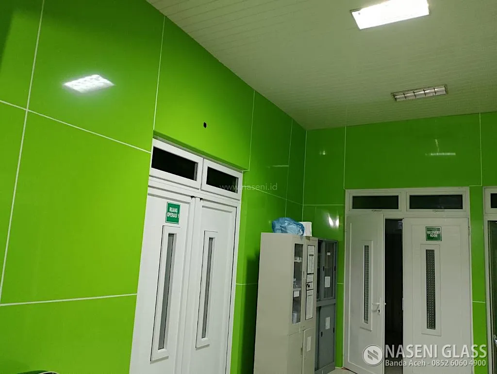Portofolio pemasangan fasad ACP dan curtain wall Rumah Sakit Mufid Sigli