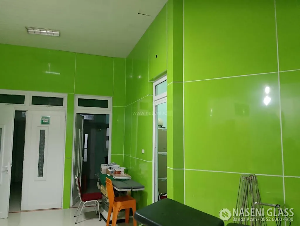 Portofolio pemasangan fasad ACP dan curtain wall Rumah Sakit Mufid Sigli