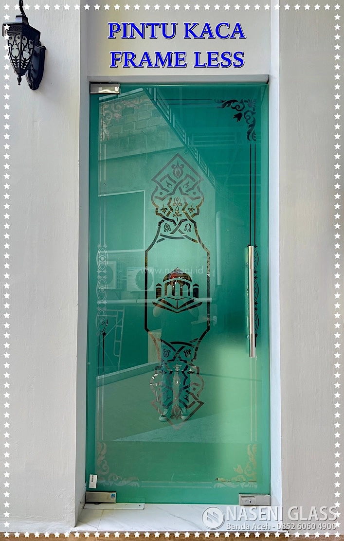 Portofolio proyek kaca masjid oleh Naseni Glass di Aceh