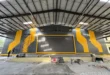 Pemasangan ACP Fasad Aula Outdoor Polda Aceh