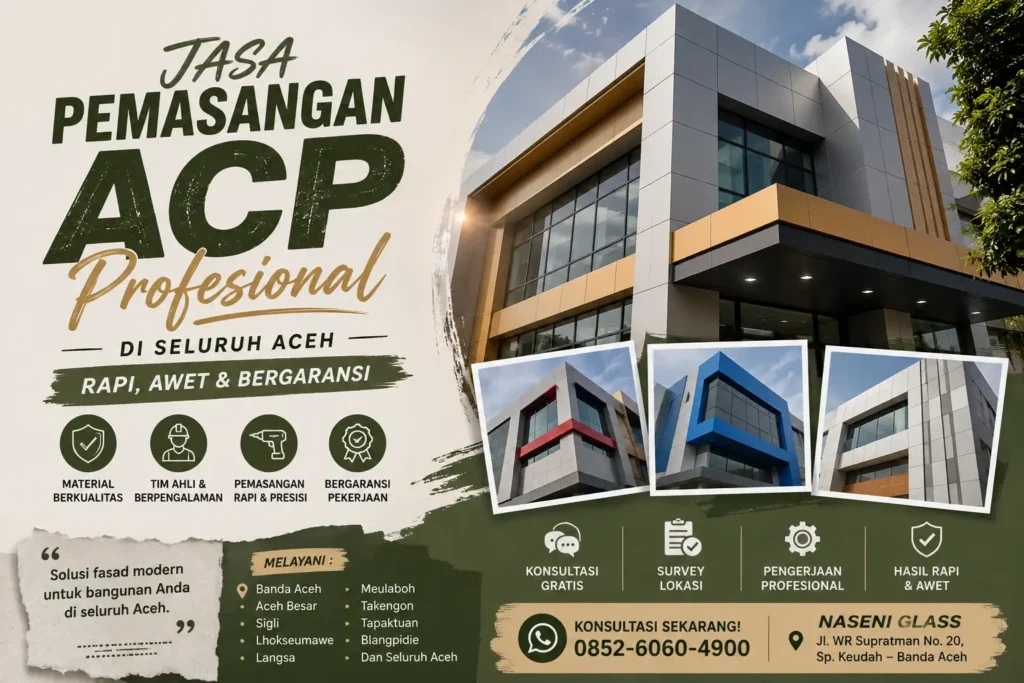 JASA PEMASANGAN ACP ACEH