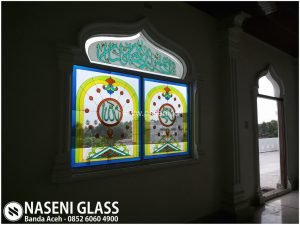 Kaca Painting Untuk Masjid di Banda Aceh