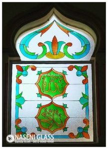 Kaca Painting Untuk Masjid di Banda Aceh