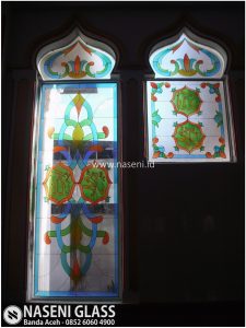 Kaca Painting Untuk Masjid di Banda Aceh
