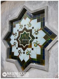 Kaca Painting untuk Masjid di Banda Aceh