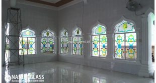 Kaca Painting untuk Masjid di Banda Aceh