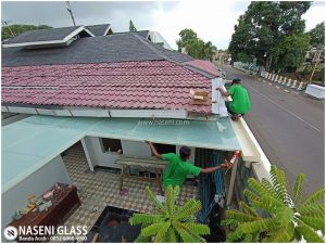 Kanopi Kaca Tempered | Banda Aceh