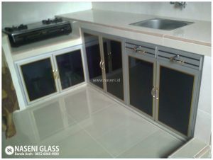 Kitchen set Aluminium | Pintu Dapur Aluminium | Banda Aceh
