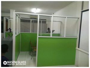 Sekat Kaca Ruangan Kantor | Banda Aceh