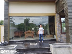 Pintu Sliding Kaca Tempered | Naseni Glass Banda Aceh